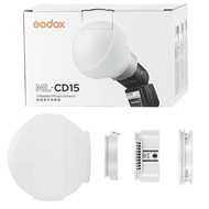 Godox N2W Portable Silicone Soft Light Ball ML-CD15 for Godox V1 Series AD100Pro AD200Pro AD300Pro C