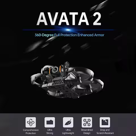 Body Protective Guard for DJI AVATA 2 360° Full Protection Enhanced Armor for DJI AVATA 2 Drone Acce