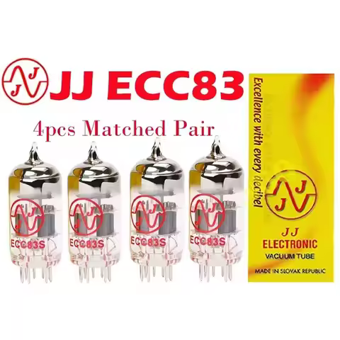 JJ ECC83S ECC83 Vacuum Tube Replace 12AX7 12AX7B 5751 B339 7025 ECC803 HIFI Audio Valve Electronic T