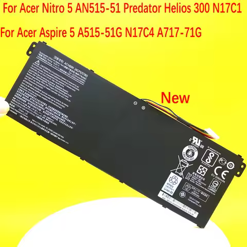 New AC14B8K AC14B3K For Acer Nitro 5 AN515-51 Predator Helios 300 N17C1 For Acer Aspire 5 A515-51G N