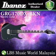 Ibanez GRG170DX-BKN Poplar Body Basswood GRG Electric Guitar Black Night (GRG170DX)