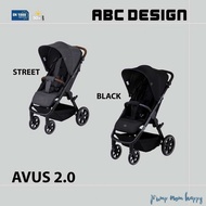 (ประกัน4ปี) ABC DESIGN รุ่น AVUS 2.0 รถเข็นเด็กจากประเทศเยอรมัน ใช้ได้ตั้งเเต่เเรกเกิด - เด็กโต (รับ