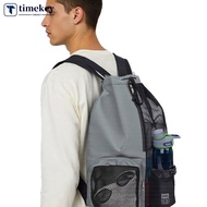 TIMEKEY Drawstring Swim Bag With Mesh Pocket And Wet-Dry Separate Zipper Pocket Swimming Fitness Sup