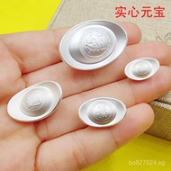 Gift Silver Ingot Investment Collection Pure Silver Wealth Attracting Treasure Yuanbao Silver Bar Co