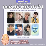 [1 PCS] HWANG MIN HYUN UNOFFICIAL PHOTOCARD KR