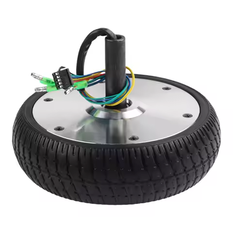 1pc 6.5Inch 36V 350W Motor Wheel With Tire Self Balancing Hoverboard Replacement Complete Wheel Asse