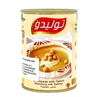 Tolido Chickpeas with Tahini Hummus Mit Tahina, 380g, حمص توليدو مع طحينة حمص و طحينة.