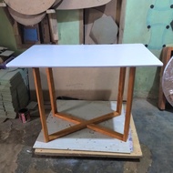 Cafe table study table/ minimalist dining table/ 120x60 cm