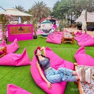Lazy Beach Courtyard Sunscreen Sofa Waterproof Recliner Tatami Seaside Bean Outdoor Leisure Balcony 