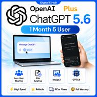 OpenAI ChatGPT 5.6 - 1 Week & 1 Month Lifetime Warranty Less User Account