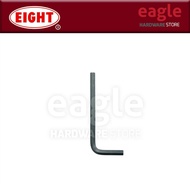 Eight  001-7/32" Black Standard Length Hex Key Wrench