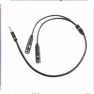 Jq Cable Jack Audio Splitter Connecter 35MM Earphone Jack 1 Male to 2 Female Price