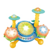 Kids Toy Drum Set Musical Instruments Early Musical Drum For Toddlers Kids Toy Drum Set Musical Instruments Early Musical Drum