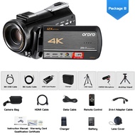 ORDRO AC5กล้องซูมวิดีโอออปติคอล4K 12x-กล้องถ่ายวิดีโอที่สมบูรณ์แบบสำหรับการสตรีมสด