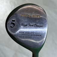 Womens PRO-CARRY 5 Golf Fairway Wood 21 RH Rumor Graphite Ladies Flex L - Japan Surplus PreOwned