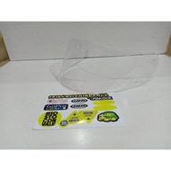 Flat visor iridium silver  pnp ink cl max. Ink Cl Primo basic flat visor r10 merk handarb