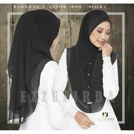Tudung Sarung Raudhah saiz L  by  ezzufirda