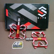Syte brand bicycle Pedal Type 413 Alloy cnc 3 bearing mtb folding hybrid fixie etc.