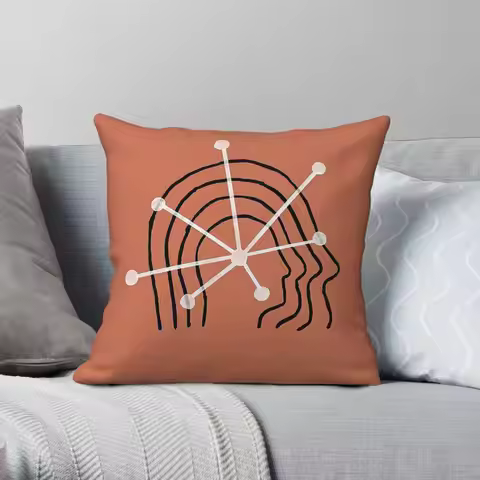 Claude Ai Models Pillowcase Polyester Linen Velvet Printed Zip Decorative Throw Pillow Case Sofa Sea