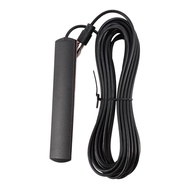 (JFTU) 6X ANT-309 Car Radio Antenna - Universal Car FM Radio Antenna Patch Black Radio Antenna 85-11