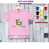 Kaos anak Cocomelon / baju kaos laki perempuan cocomelon/kaos perempuan murah/baju laki-laki keren t