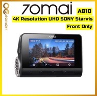 70mai A810 Dash Cam 4K Resolution Sony Starvis Lens Dual Vision Recorder with GPS ADAS DVR 70 Mai