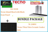 TECNO HOOD AND HOB BUNDLE PACKAGE FOR ( ISA9238 &amp; TG208VC) / FREE EXPRESS DELIVERY