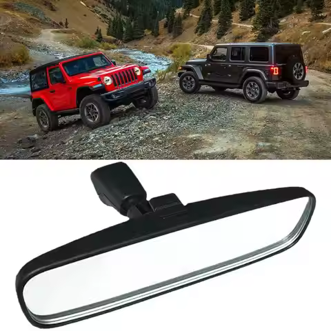 1PC Car Interior Rearview Mirror Assembly Fit for Jeep Wrangler CJ YJ TJ JK 1976-2012 6321-2DR0A 963