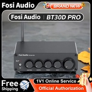 Fosi Audio Bluetooth Sound Power Amplifier 2.1 Channel Amp Audio Receiver for Speaker Subwoofer 165W