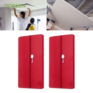 DOREEN 2pcs Plasterboard Fixing Board, Support Ceiling Ceiling Positioning Plate, Labor Saving Mount