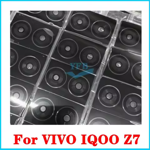 2PCS For VIVO IQOO Z7 Z7X Z7i Rear Back Camera Glass Lens Cover With Adhesive Sticker Replacement Pa