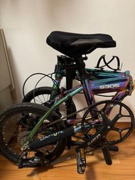 Tecc16吋10速油壓碟煞摺合單車