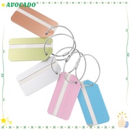 AVOCADD 10Pcs Baggage Luggage Suitcase Tag, Aluminum Alloy Portable Baggage Tags, Durable Privacy Pr