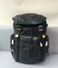 美國代購 COACH 72018 輕薄款 男士氣孔真皮材質 旅行包 雙肩後背包 贈禮品紙袋