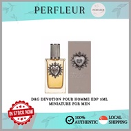 PERFLEUR | D&G DOLCE & GABBANA DEVOTION POUR HOMME EDP 5ML MINIATURES FOR MEN ( PERFUME / FRAGRANCE 