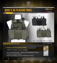 ซองแม็กกาซีน Quad 5.56 Placard Panel ( Twinfalcons ) [ TW-M070 ] BY:Tactical unit