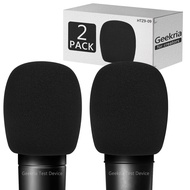 Geekria for Creators Foam Windscreen for Audio-Technica ATH AT2020 AT2020USB AT2035 AT2050 Microphon