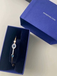 施華洛世奇DUO惡魔之眼玫瑰金手鐲 | Swarovski DUO Evil Eye Rose Gold Bangle|