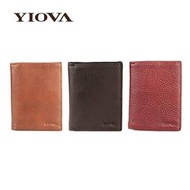 YIOVA 【Y1688】直式Mini皮夾 【三色】名片 / 信用卡/ 迷你型/ 短夾/ 對折皮夾/牛皮短夾