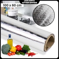 AWOO Sticker Wallpaper Aluminium Foil Anti OIL Waterproof 100x60cm - YK-292