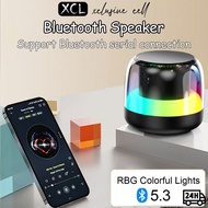 Bluetooth Speaker Colorful RGB Bluetooth 5.3 Multi-Device Series Speaker 360° Stereo Sound HiFi