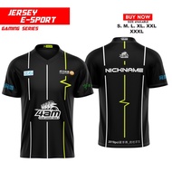 New Fashion 4AM ESPORT 2021 GAMING T-SHIRTS JERSEY FREE NICKNAME 2023