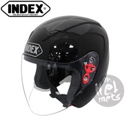 หมวกกันน็อคอินเด็กซ์ หมวกกันน็อค Index helmet รุ่น Monza ฟรีไซส=L  (ขนาดจริงหมวกเทียบXL  ศรีษะใหญ่พิเศษรอบหัว  60-62cm)