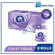 Vinda 4D Deco Embossed Toilet Tissue 3ply (8 roll)