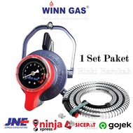 Winn Gas – Regulator Pengunci Ganda Meter W900M - sedia regulator kompor gas 3kg paling aman otomatis quantum vaganza winn gas pcp antik bocor ledak selang rinnai kepala aman harga promo khusus terbatas