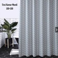 Waterproof Shower Curtain 180x180cm - Shower Curtain - ARROW Motif