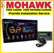 Mohawk FREE CASING + REVERSE CAMERA MS Series Car Android Player QLED 1+32 2+32GB Plug n Play Perodua Proton Toyota Honda Nissan