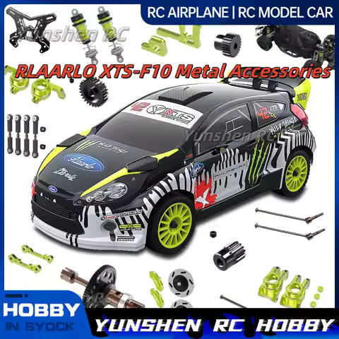 Xts-F10 Original Metal Upgrade Parts Servo Arm Differential Gearbox Pull Rod Cvd C Seat A Arm Dog Bo