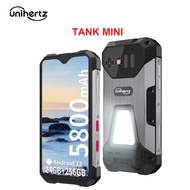 Unihertz 8849 Tank Mini Rugged Phone 8GB+256GB 100MP Camera 4.3" Display Core 4G 5800mAh No Rangefin