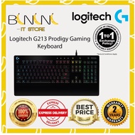 Logitech G213 Prodigy Gaming Keyboard/RGB Backlit/Black